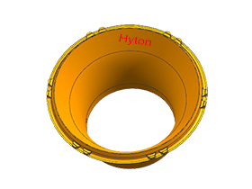 Hyton Manganese Casting Mantle Liner لقطع غيار Sandvik CH440 مخروط كسارة