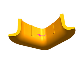 OEM جودة الذراع الحرس البدلة Sandvik CH440 H4800 مخروط محطم قطع غيار