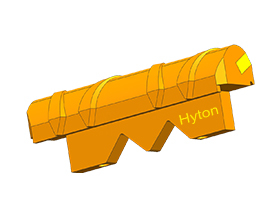 Hyton Rotor Tip Set بدلة Sandvik CV217 Vertical Shaft Impact VSI Crusher Part