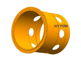 قطع غيار Hyton البرونزية Metso Nordberg HP4 رئيس جلبة مخروط محطم جزء مكون